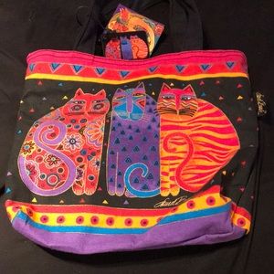Laurel Burch cat purse